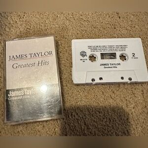 James Taylor Greatest Hits Cassette Tape